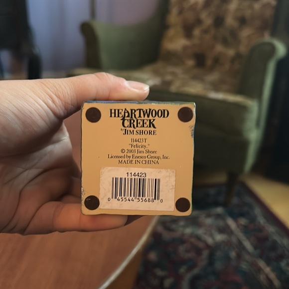 Jim Shore Felicity Cat 7" Figurine 114423 Heartwood Creek - Picture 3 of 3